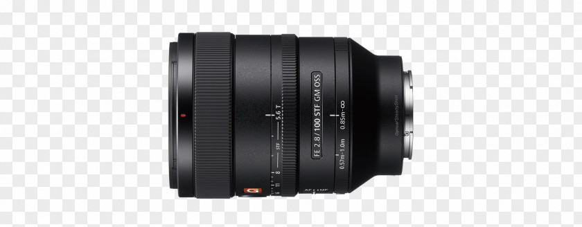 Camera Lens Sony FE 100mm F2.8 STF GM OSS E-mount Telephoto 85mm F/1.8 PNG