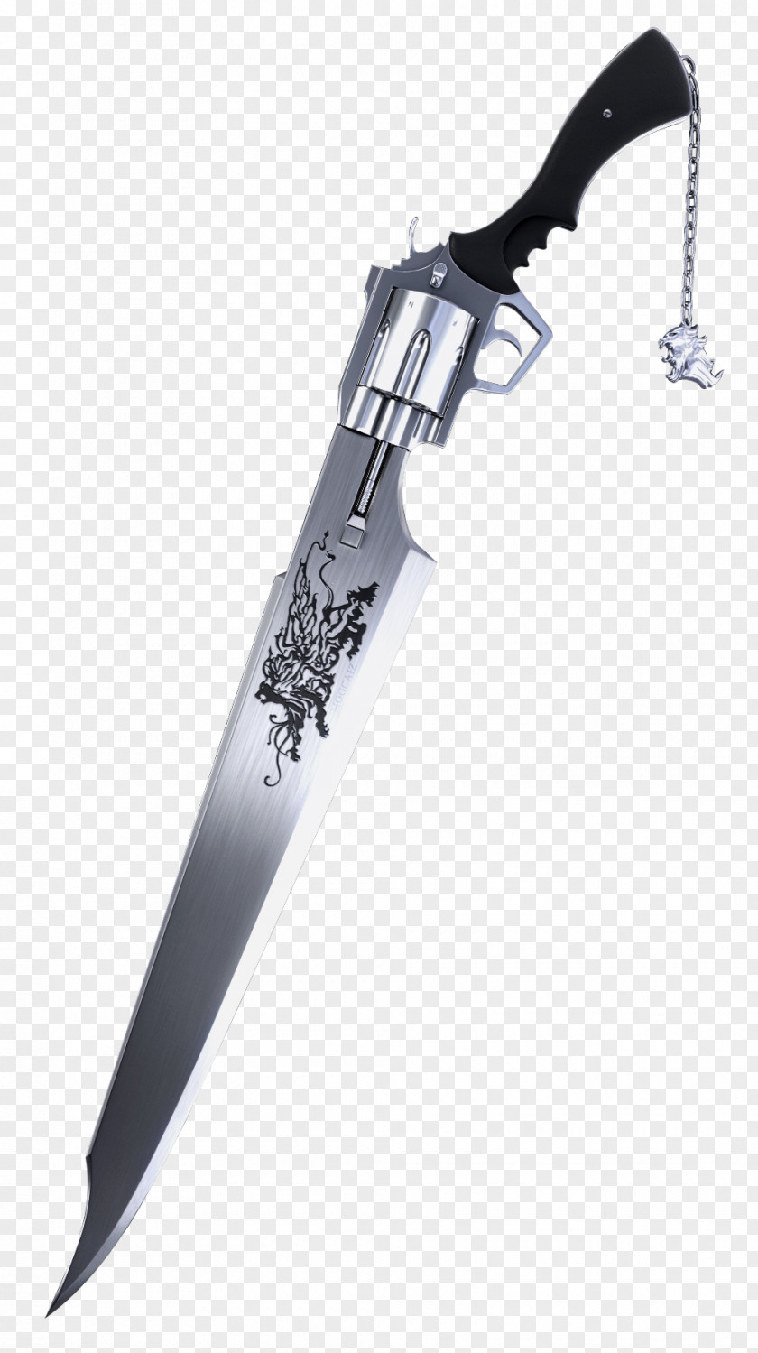 Handgun Final Fantasy VIII Gunblade Firearm Weapon Pistol Sword PNG