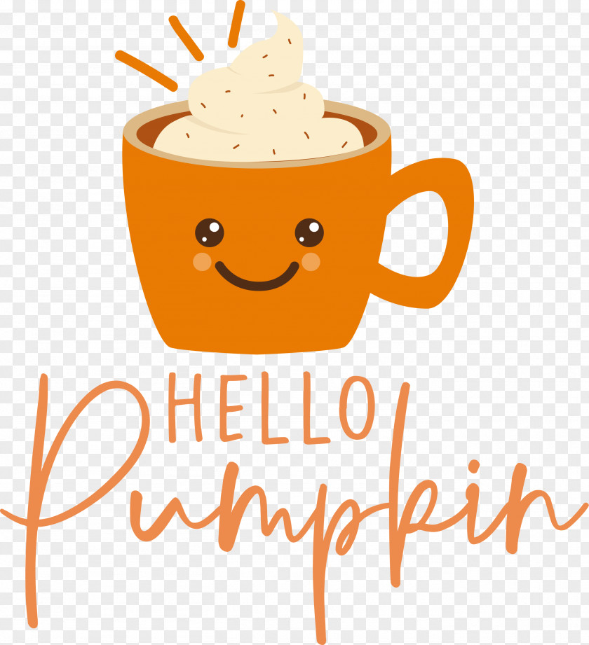 HELLO PUMPKIN Autumn Harvest PNG