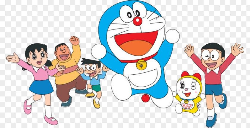 Nobita Nobi Doraemon Shizuka Minamoto Illustration Cartoon PNG