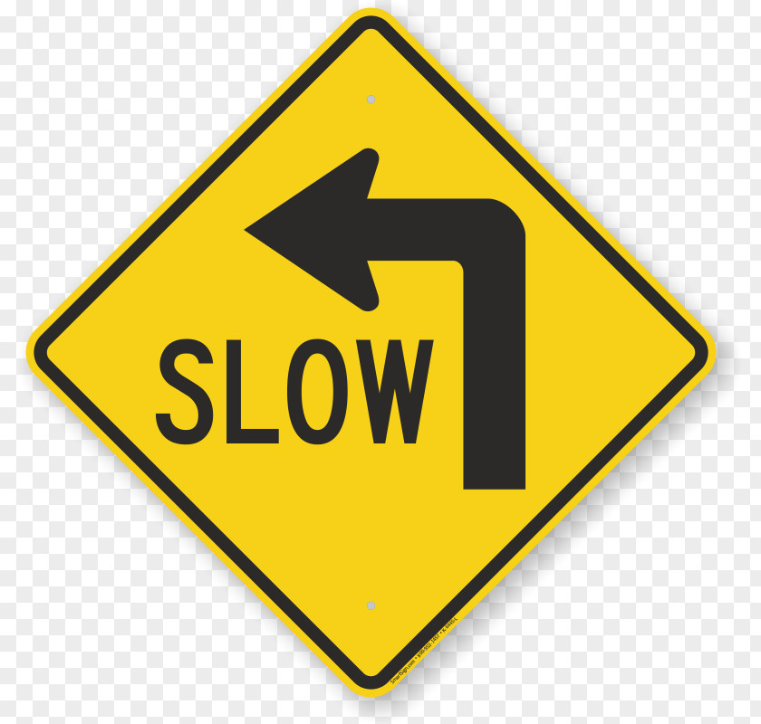 Slowly U-turn Traffic Sign Warning Stop Regulatory PNG