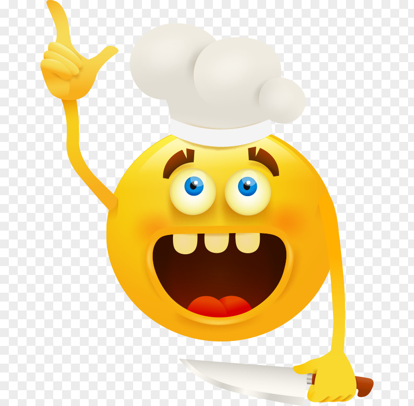 Vector Hands Of Chef Knives Cartoon Cook Knife PNG