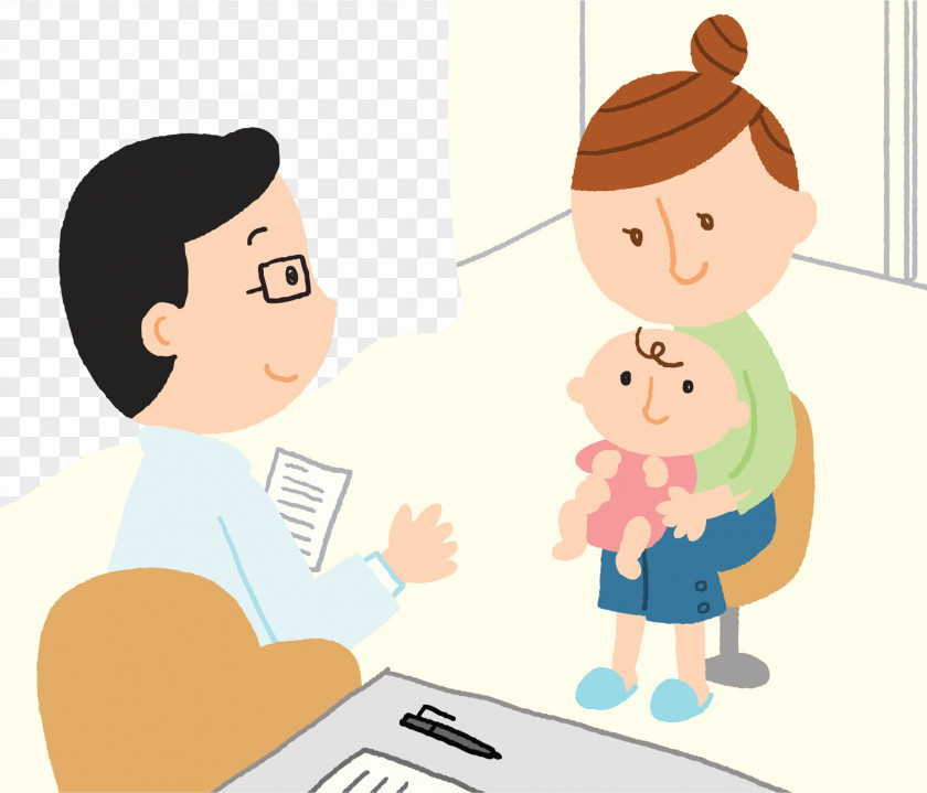 Baby Physical Examination Pediatrics Medicine Illustration PNG