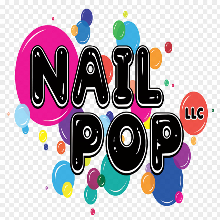 COLOR POP Nail Art Logo Menstruation PNG