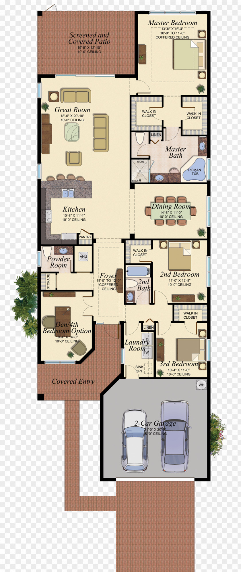 House Floor Plan Tribeca PNG