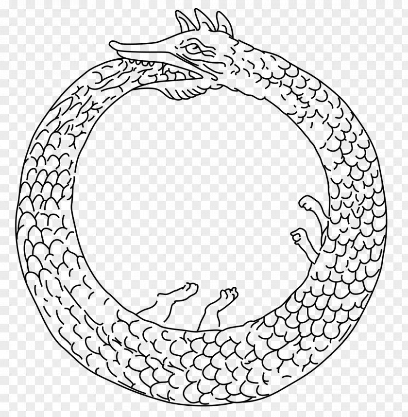 Symbol Ouroboros Wikipedia PNG
