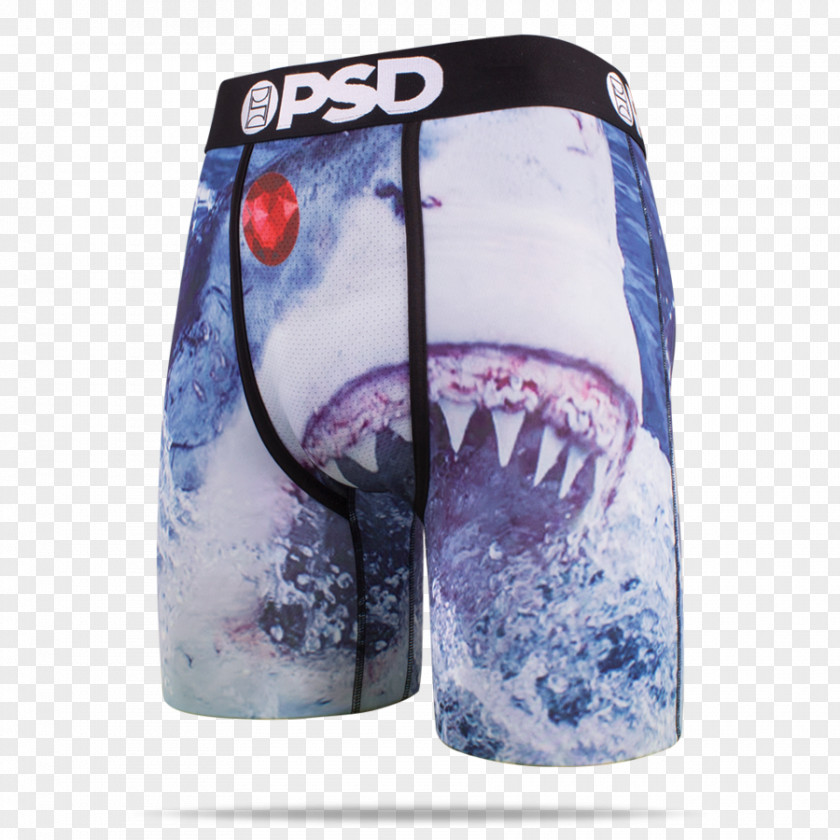 Shark Boy Tie-dye Purple Shorts Polyester PNG