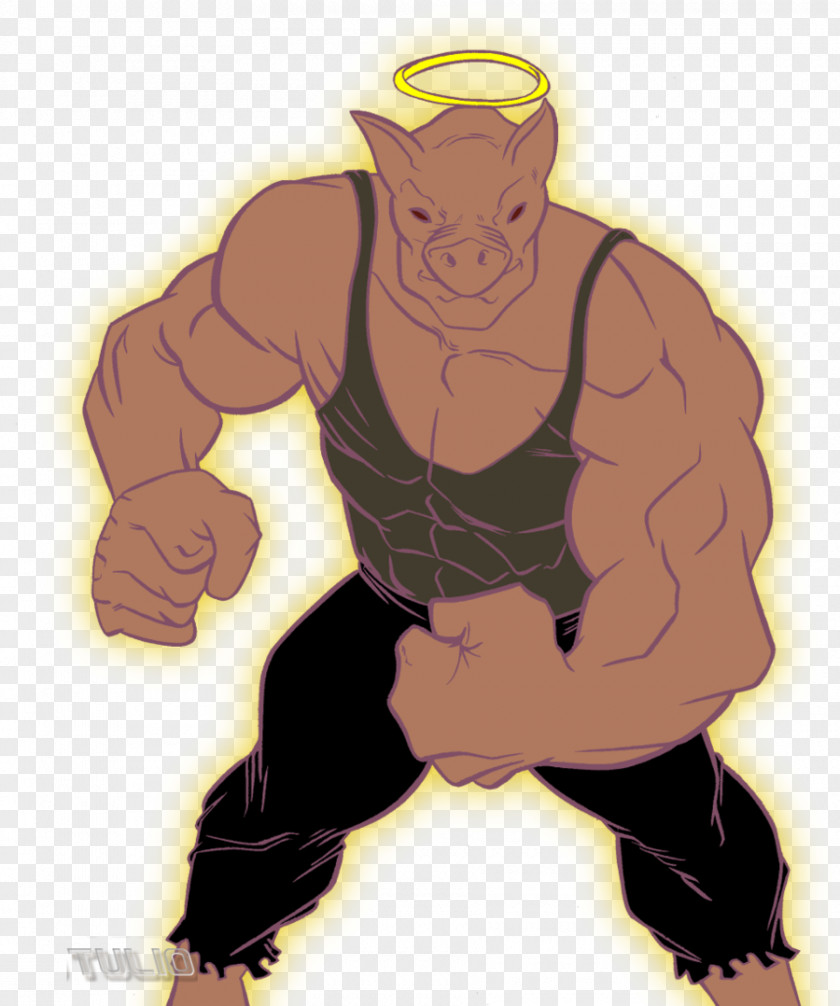 Spider Ham Barechestedness Animated Cartoon Superhero PNG