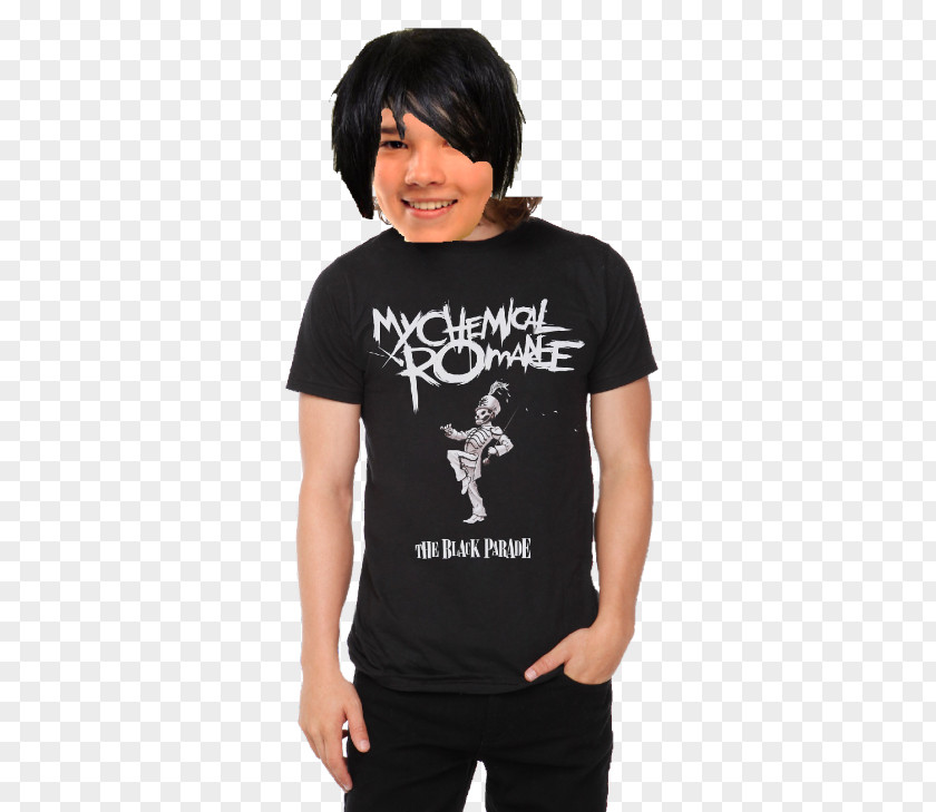 T-shirt Welcome To The Black Parade My Chemical Romance Clothing PNG