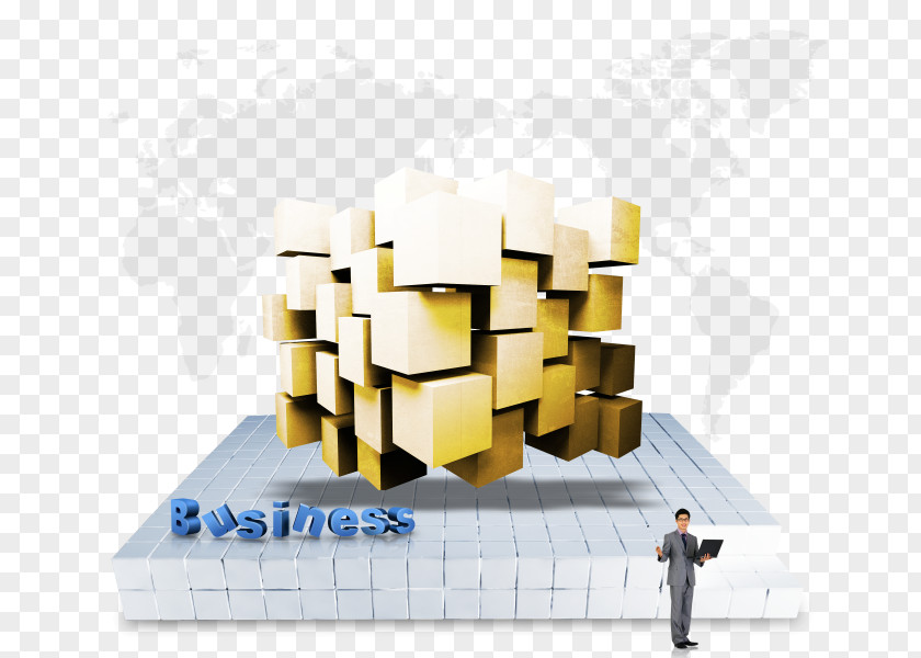 Business Cube Toy Block MIUI PNG