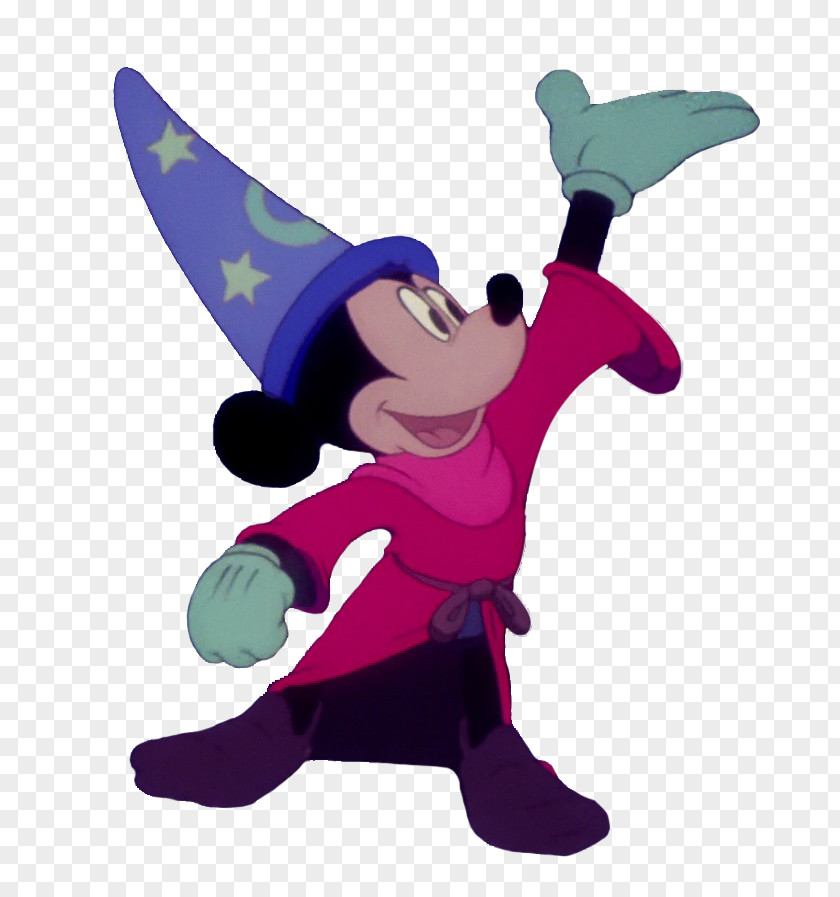 Mickey Face Mouse Fantasia Animated Cartoon Film PNG