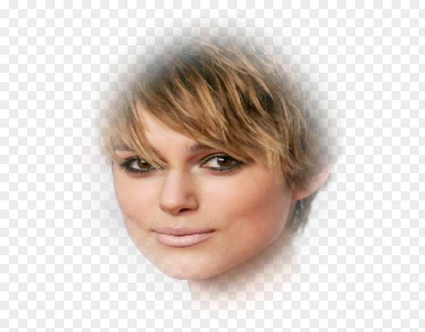 Mimosa Pixie Cut Hairstyle Face Bob PNG