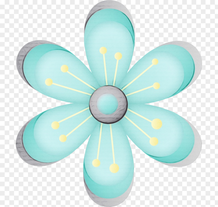 Petal Teal Aqua Turquoise Clip Art PNG