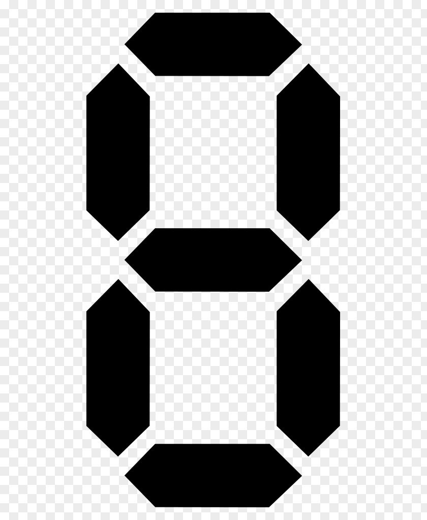 Segment Seven-segment Display Device Count Zero EP (PART I) Digital Data Clip Art PNG