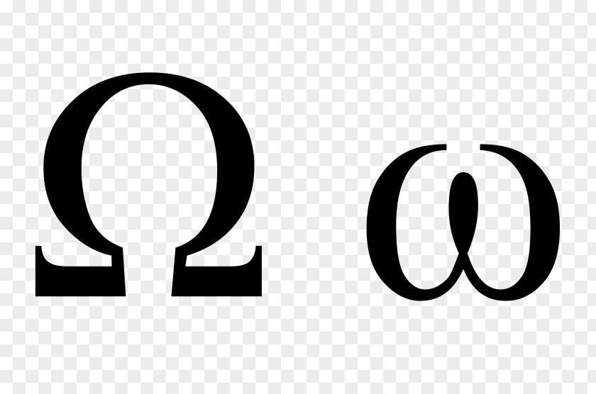 Symbol Greek Alphabet Omega Letter Case PNG
