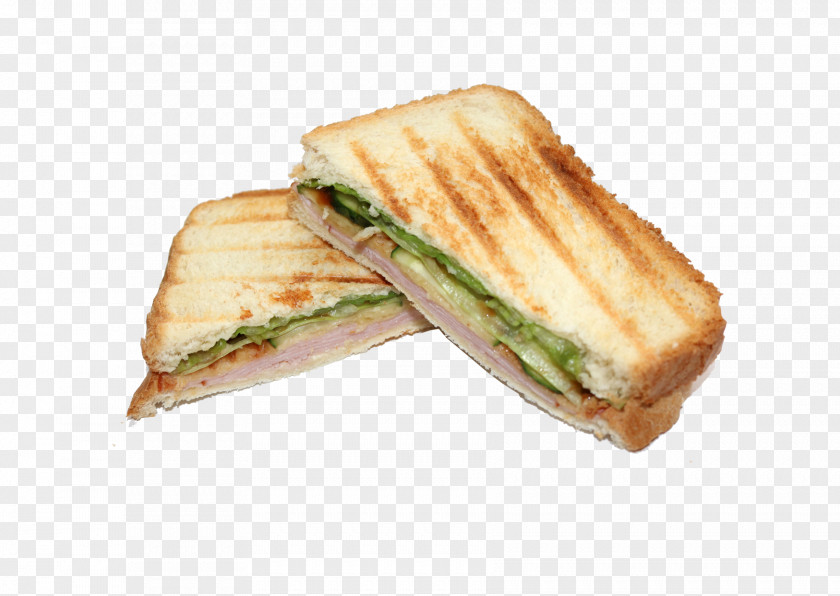 Toast Ham And Cheese Sandwich Melt Breakfast PNG