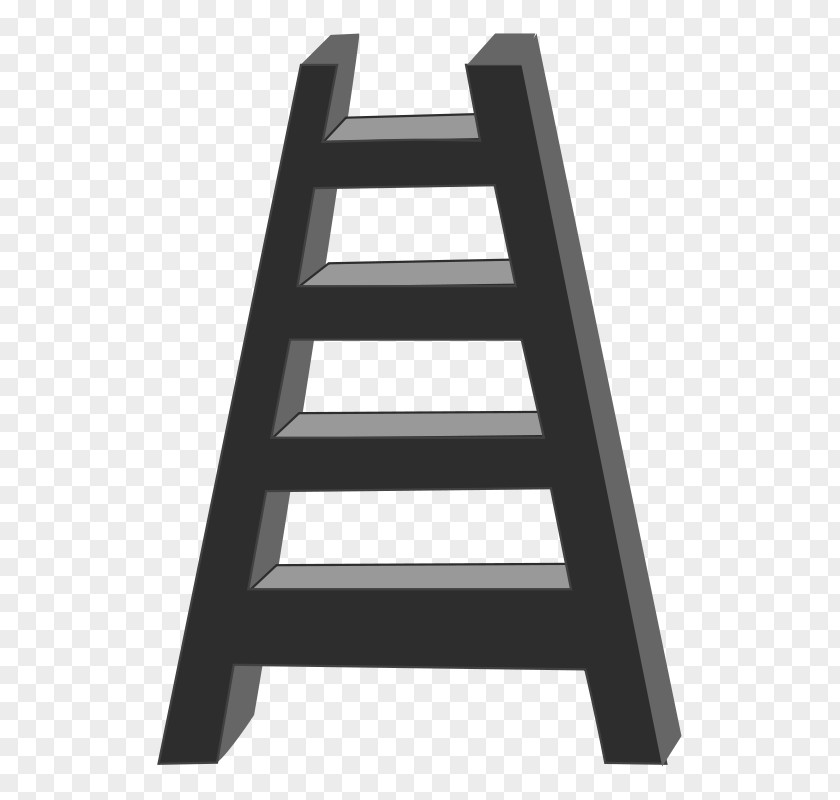 Black Cartoon Ladder Snakes And Ladders Clip Art PNG