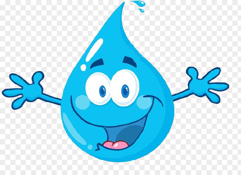 Cartoon Water Royalty-free Drop PNG