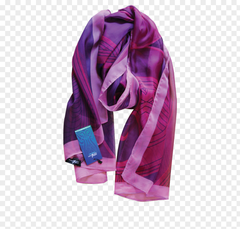 Purple Scarf Iti Gifts, Mereana Ngatai Fashion Koru Māori People Language PNG