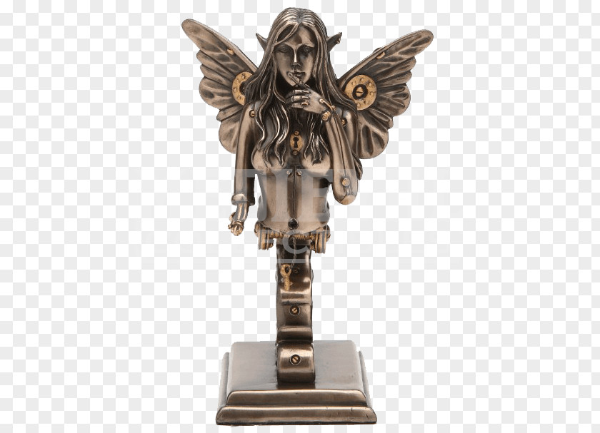 Bronze Sculpture Figurine Steampunk PNG