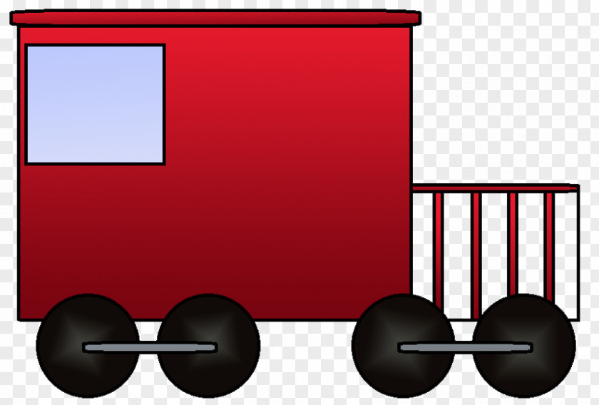 Caboose Clipart Train Rail Transport Passenger Car Clip Art PNG