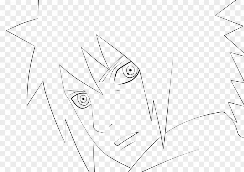 Eye Eyebrow Line Art Sketch PNG