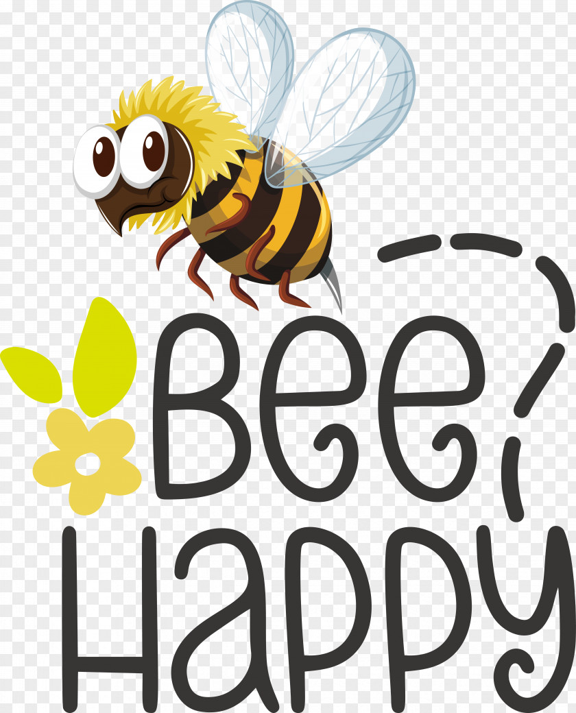 Honey Bee Bees Refrigerator Magnet Small Insects PNG