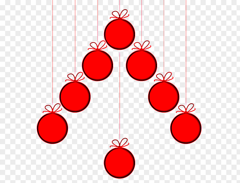 Ornament Red Christmas Day PNG
