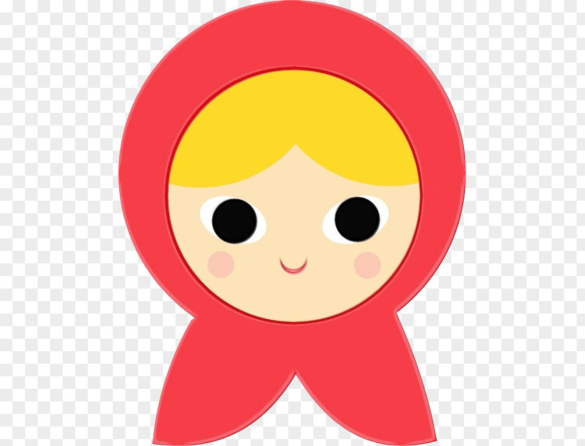 Smile Yellow Cartoon Red Pink Clip Art Nose PNG