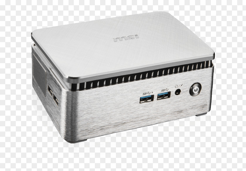 Computer Cases & Housings Barebone Msi Cubi 3 Silent S-009b I3-7100 32gb MSI 243WE Desktop Computers PNG