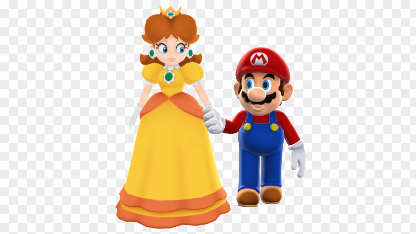 Daisy Princess Peach Super Paper Mario Luigi PNG