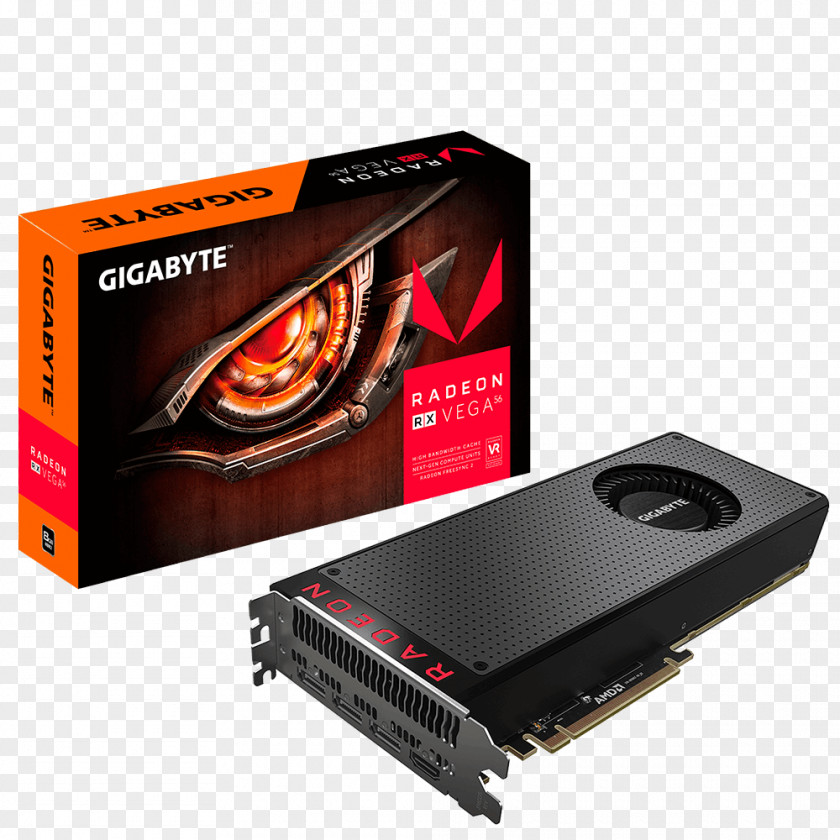 Gigabyte Technology Graphics Cards & Video Adapters MSI Radeon RX Vega 56 AMD PNG