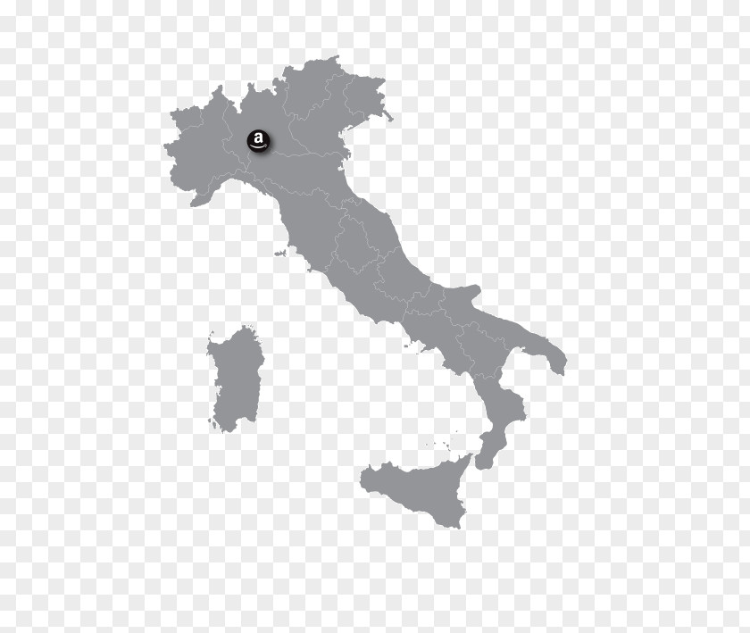 Italy Mapa Polityczna PNG