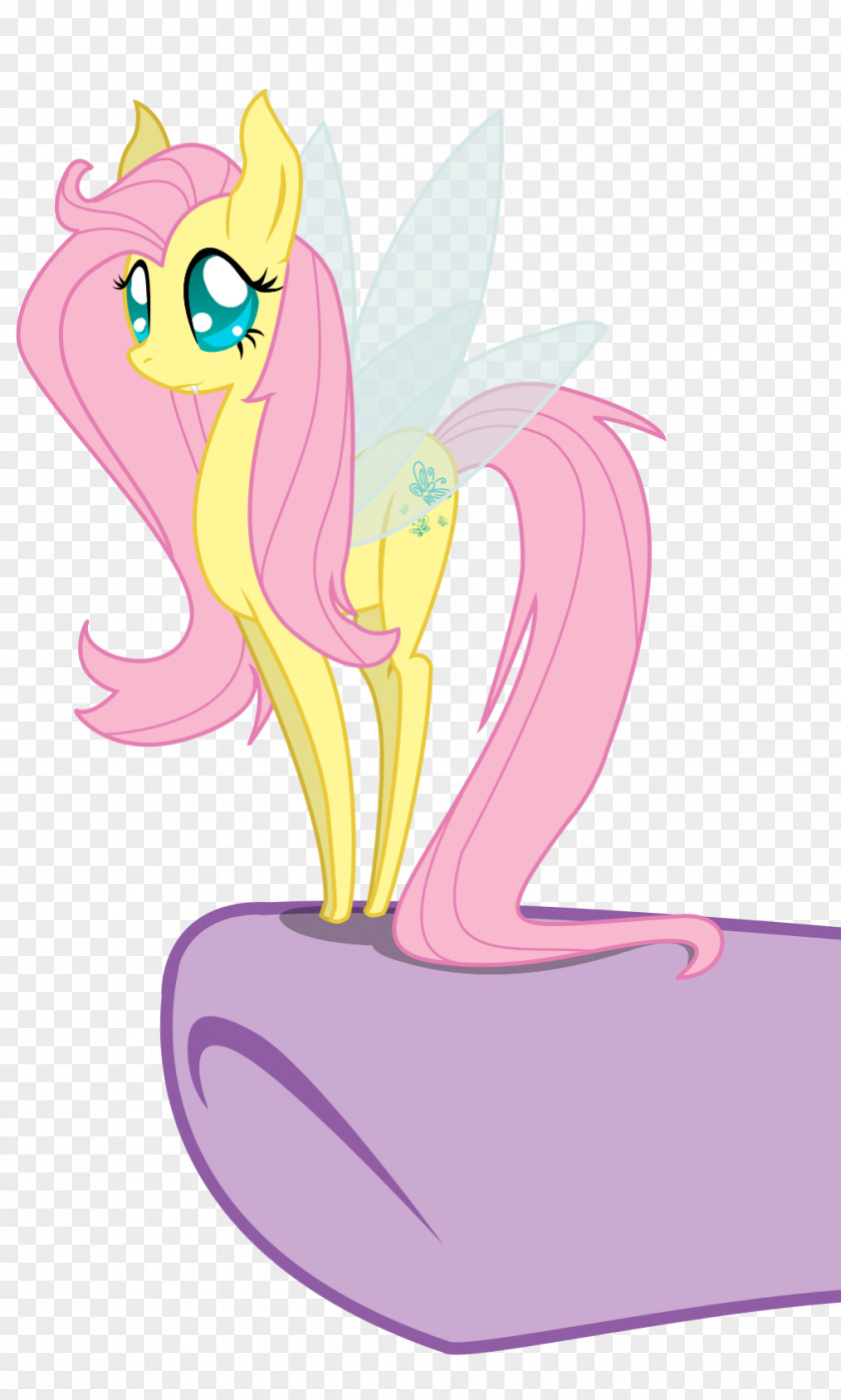 Long Hair Fluttering Pony Fluttershy Pinkie Pie Applejack Rarity PNG