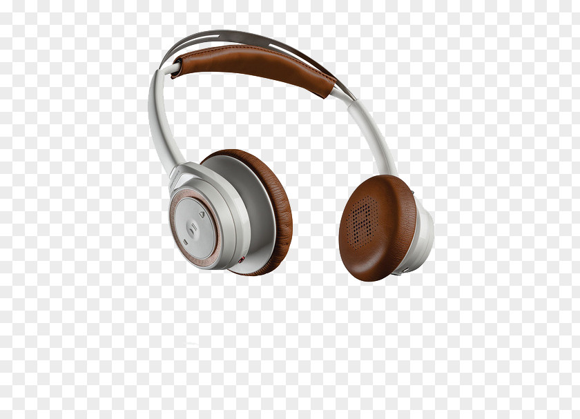 White Headphones Plantronics Bluetooth Headset Wireless PNG