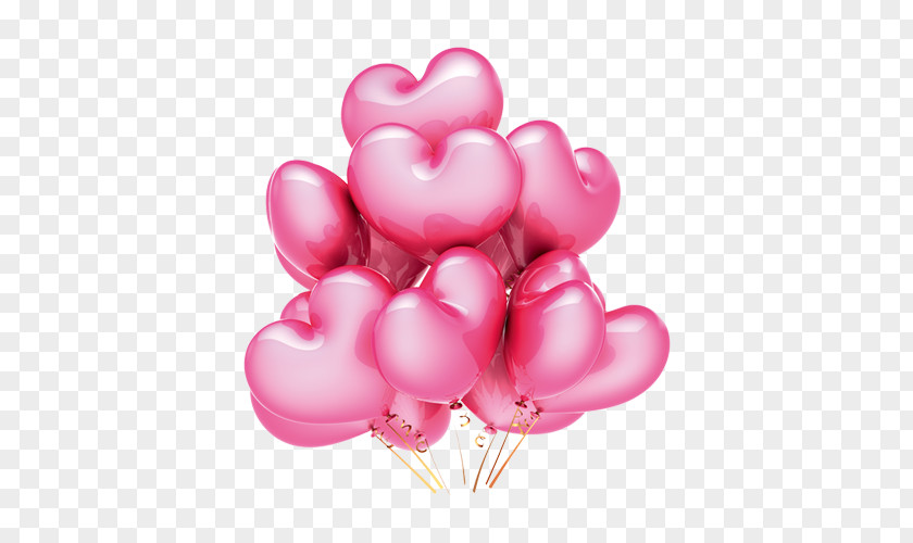 Creative Valentine's Day Balloon Birthday Heart Party Anniversary PNG