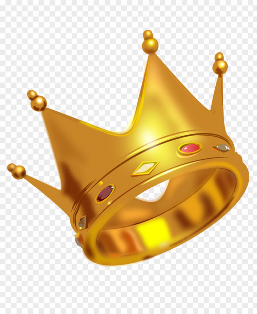 Golden Crown Euclidean Vector Royalty-free Illustration PNG