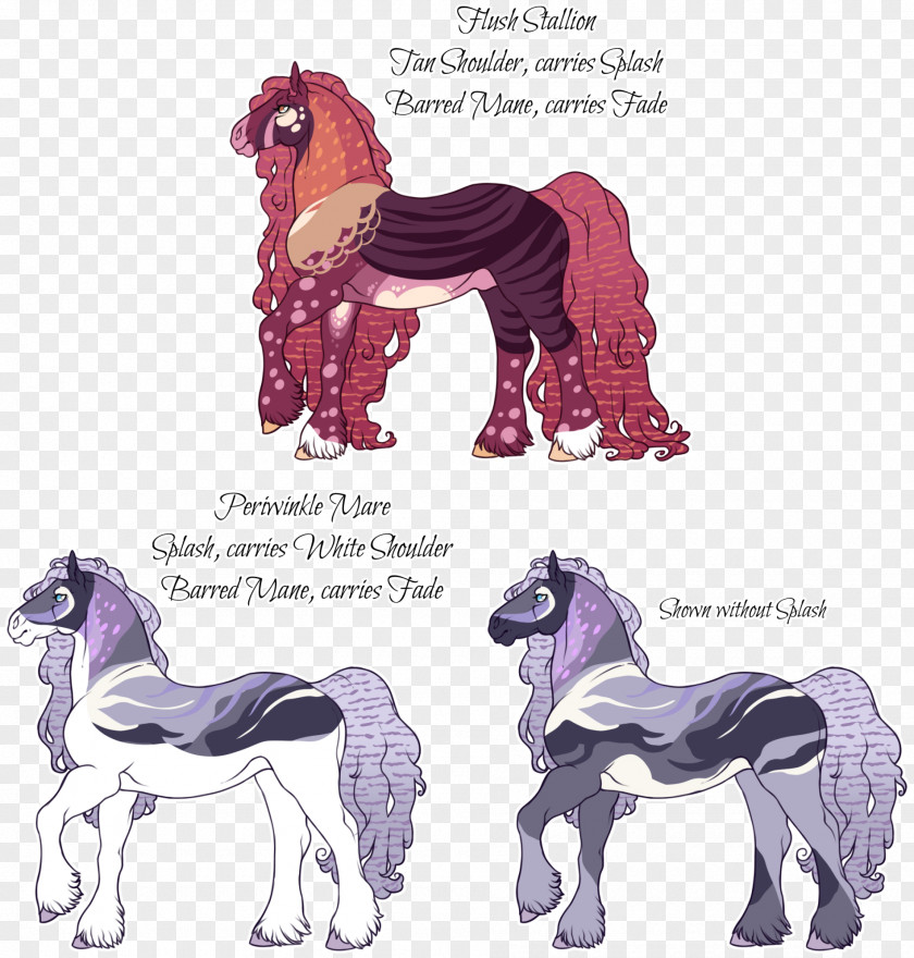 Mustang Pony Stallion Mane Pack Animal PNG