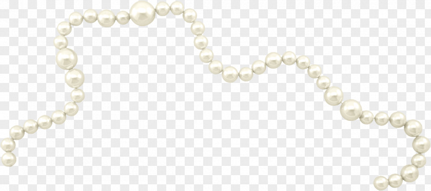 Pearl Chain Material Necklace Body Piercing Jewellery Jewelry Design PNG