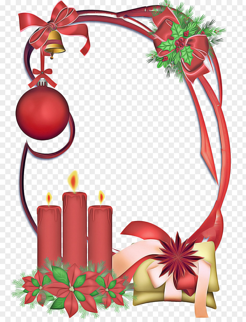 Picture Frame Plant Christmas PNG