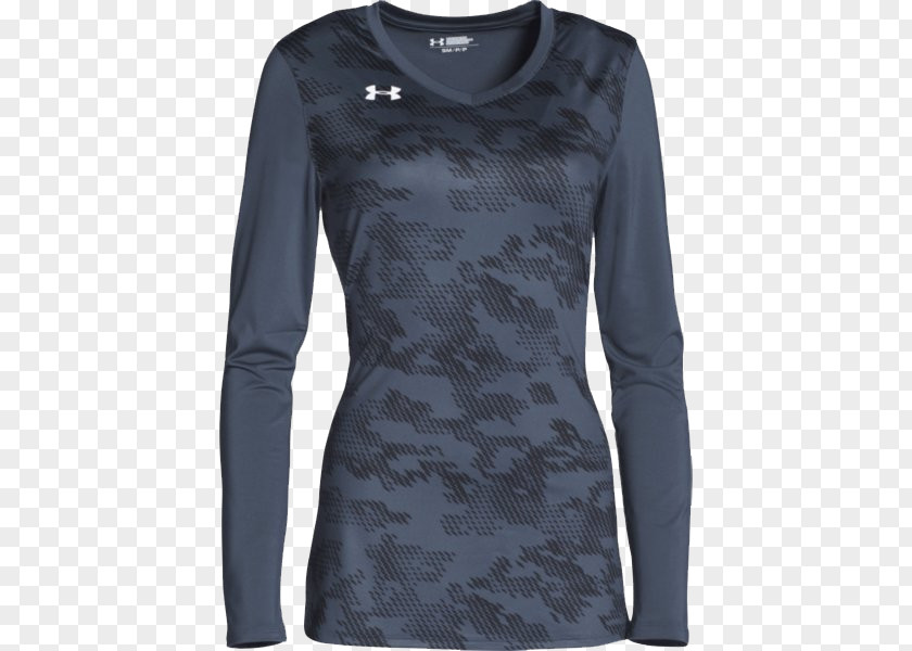 Women Volleyball T-shirt Sleeve Jersey Under Armour PNG