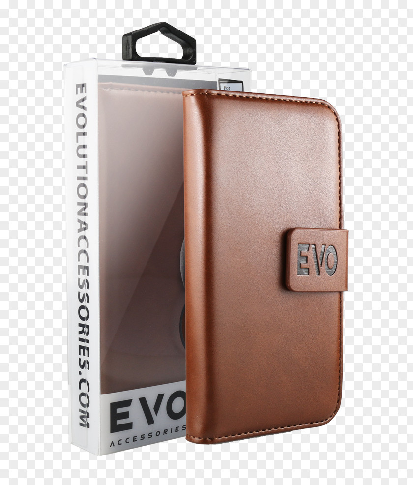 Brown Clouds Wallet Product Design Leather Brand PNG