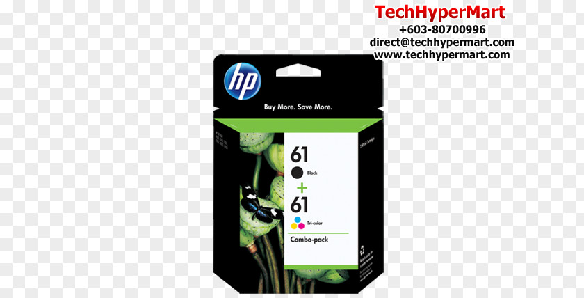 Double Hp 564 Black Ink Hewlett-Packard HP 61 Cartridge Printer PNG