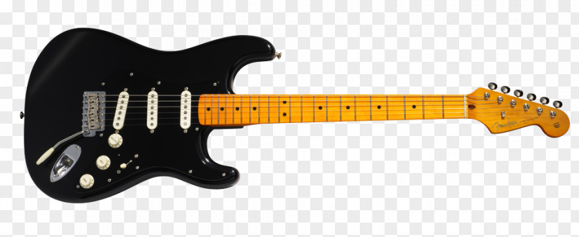 Guitar Fender Stratocaster The Black Strat David Gilmour Signature Squier Deluxe Hot Rails Musical Instruments Corporation PNG