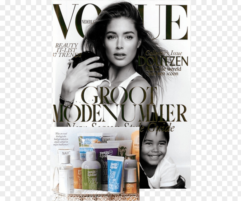 Model Doutzen Kroes Imaan Hammam Magazine Vogue PNG