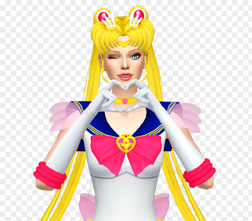 Sailor Moon The Sims 4 Crystal Mars Chibiusa PNG