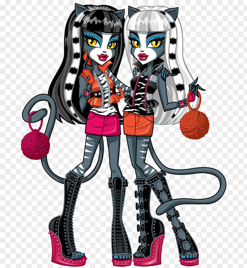 Winter Solstice Clipart Monster High Doll Werecat Ever After Ghoul PNG