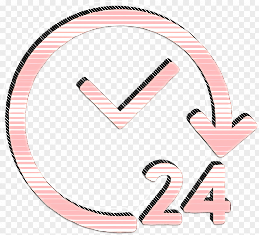 24 Hours Open Icon Timer PNG