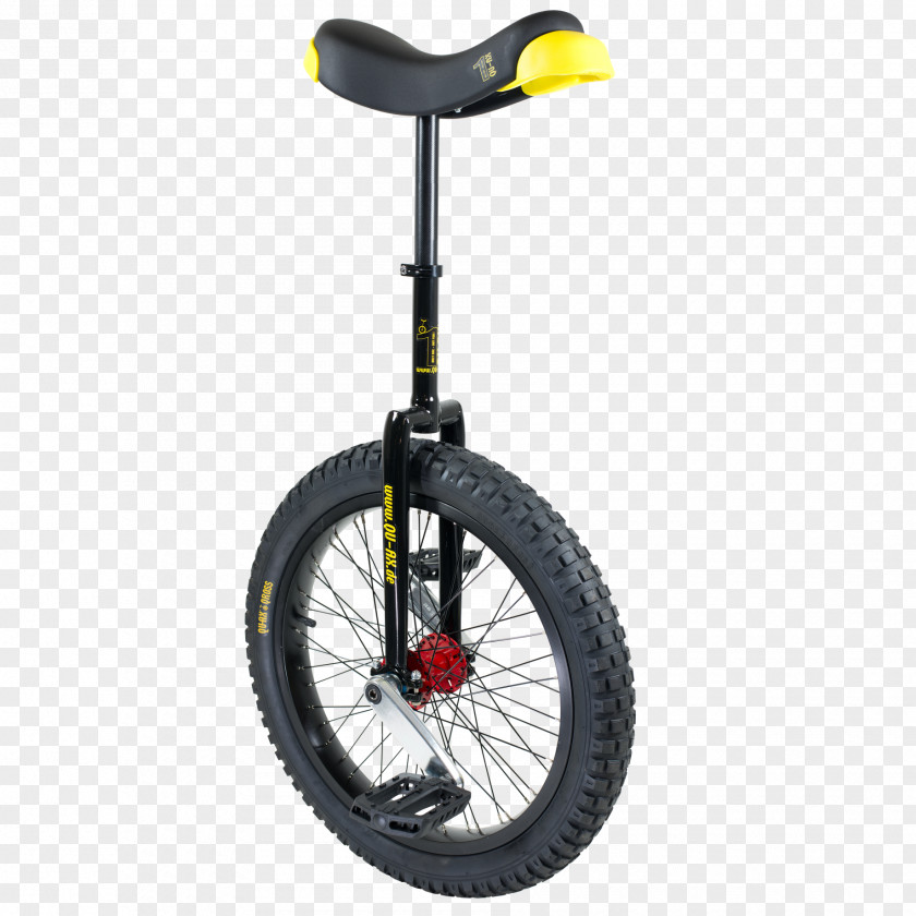 Bicycle Monocycle QU-AX Muni 19 Noir By Unicycle Qu-Ax Luxus Mountain Unicycling Trials PNG