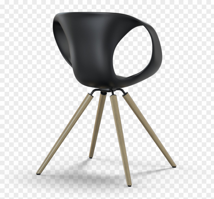 Chair Plastic Armrest Wood PNG